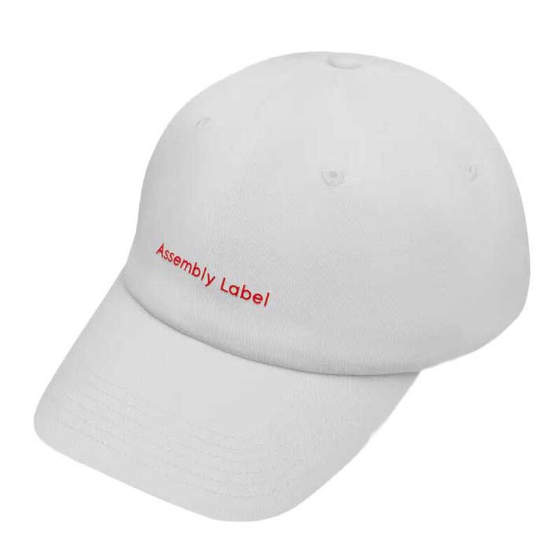 Assembly Label Atelier Logo Cap Ecru/Chilli image number 0